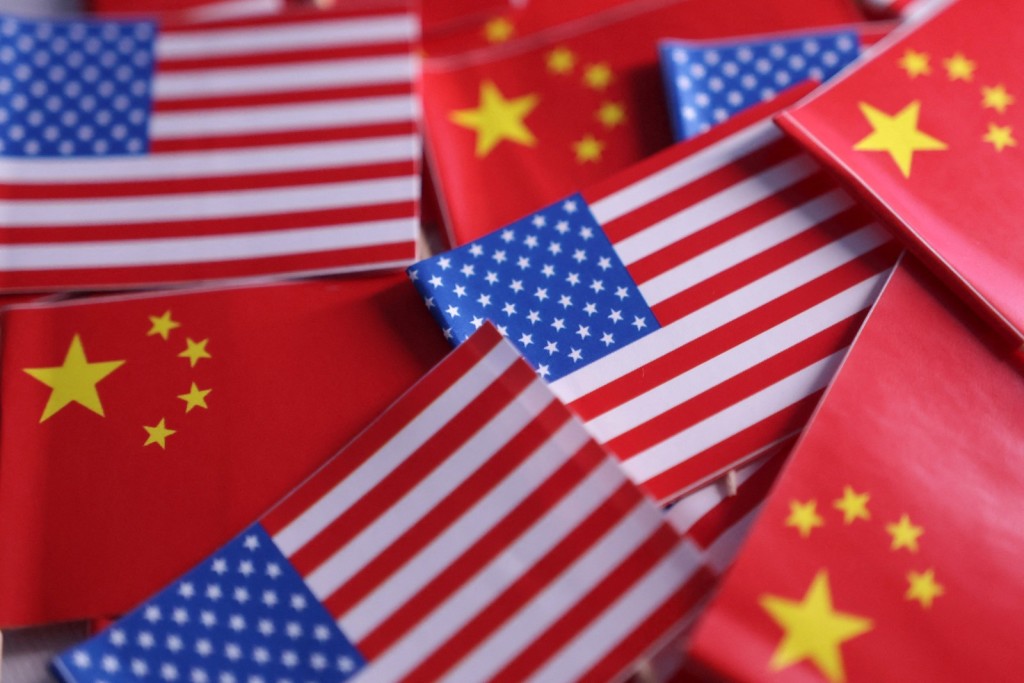 US and China flags are seen in this picture illustration. REUTERS 