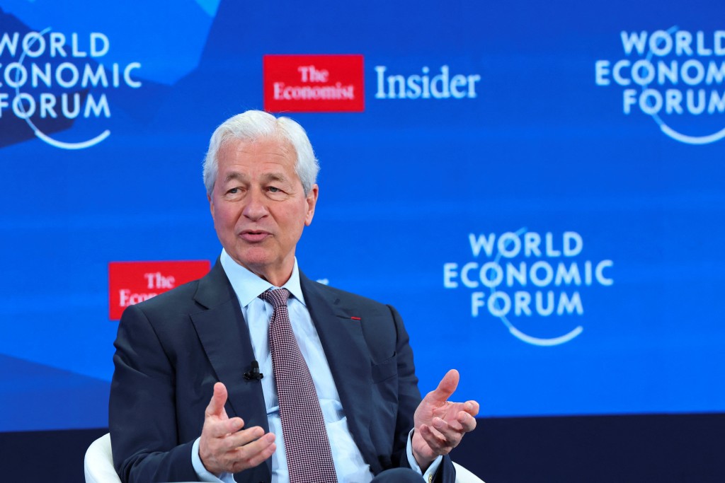 The CEO of JPMorgan Chase, Jamie Dimon, attends the 56th annual World Economic Forum (WEF) meeting in Davos, Switzerland, January 21, 2026. REUTERS