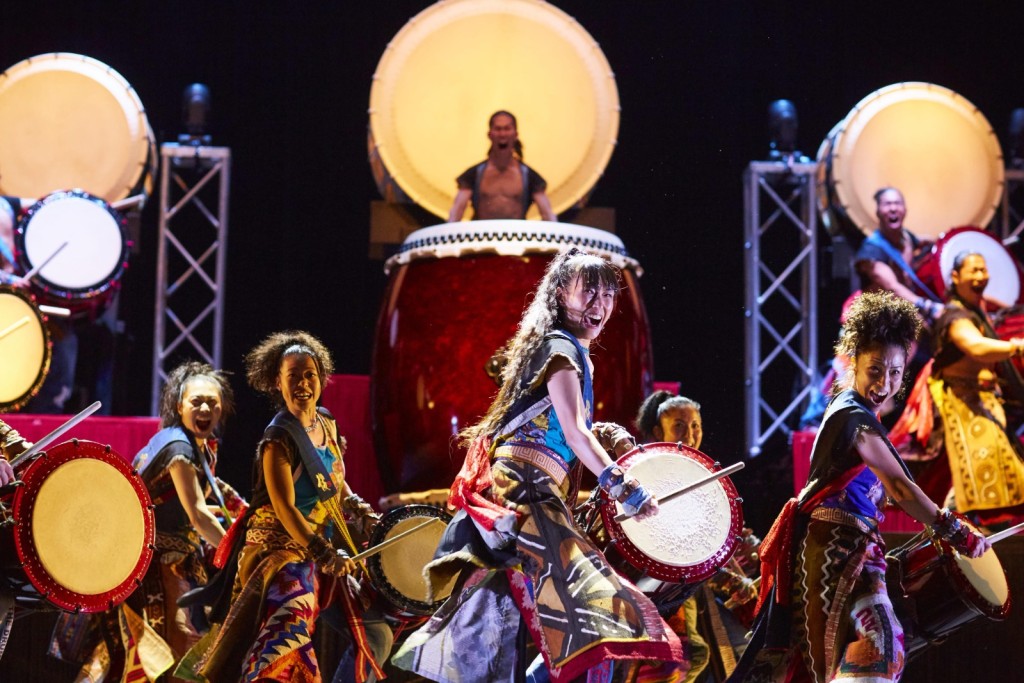 The legendary taiko ensemble YAMATO: The Drummers of Japan will return with its world-touring production 'Hinotori – The Wings of Phoenix.' (Hiroshi Seo)