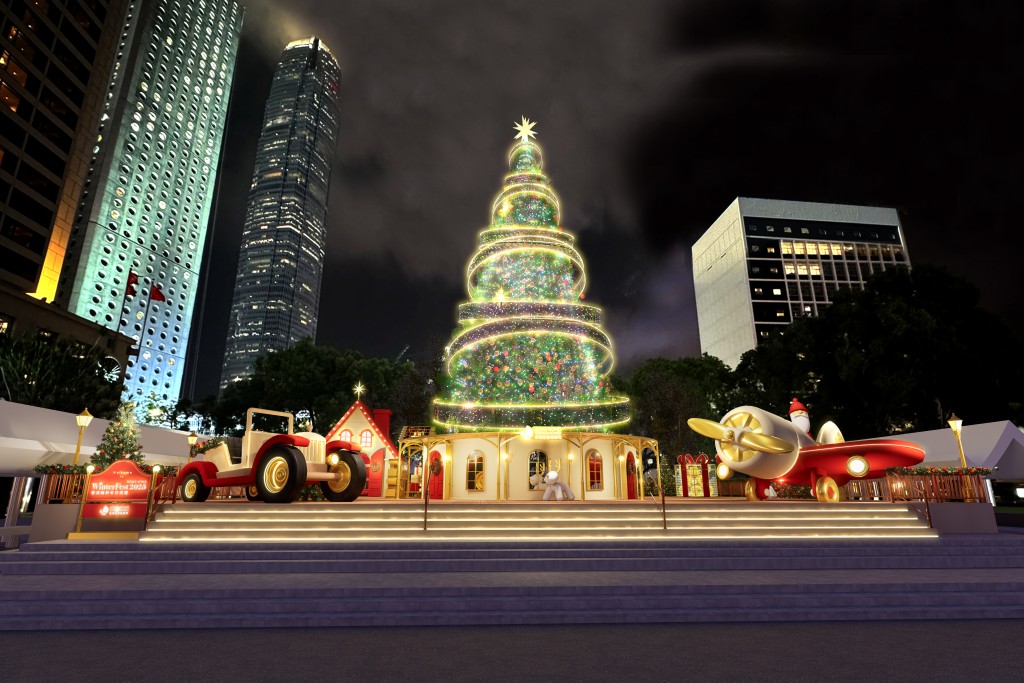 Statue Square Garden will be transformed into a “Christmas Town."