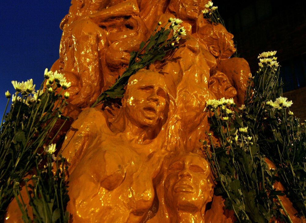 Flowers are laid on the Flowers are laid on the