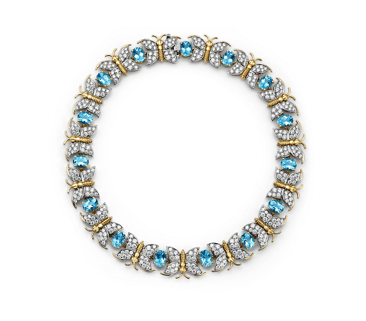 Tiffany & Co Jean Schlumberger  butterfly necklace.