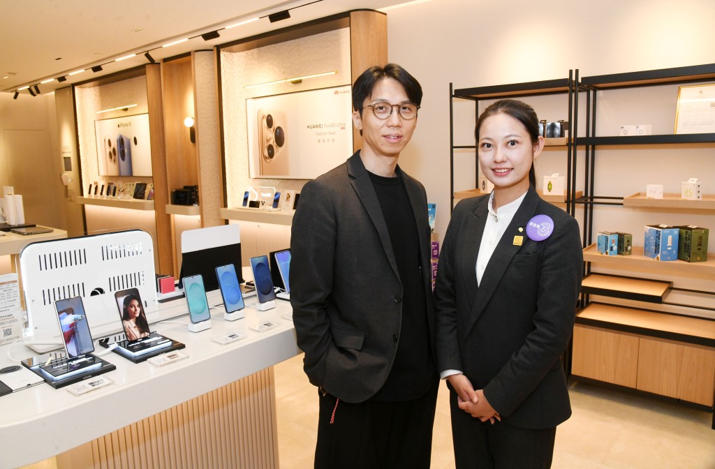 Lam Ka‑miu says she met her talent scout – her immediate supervisor, Jacky Leung – in her current job.