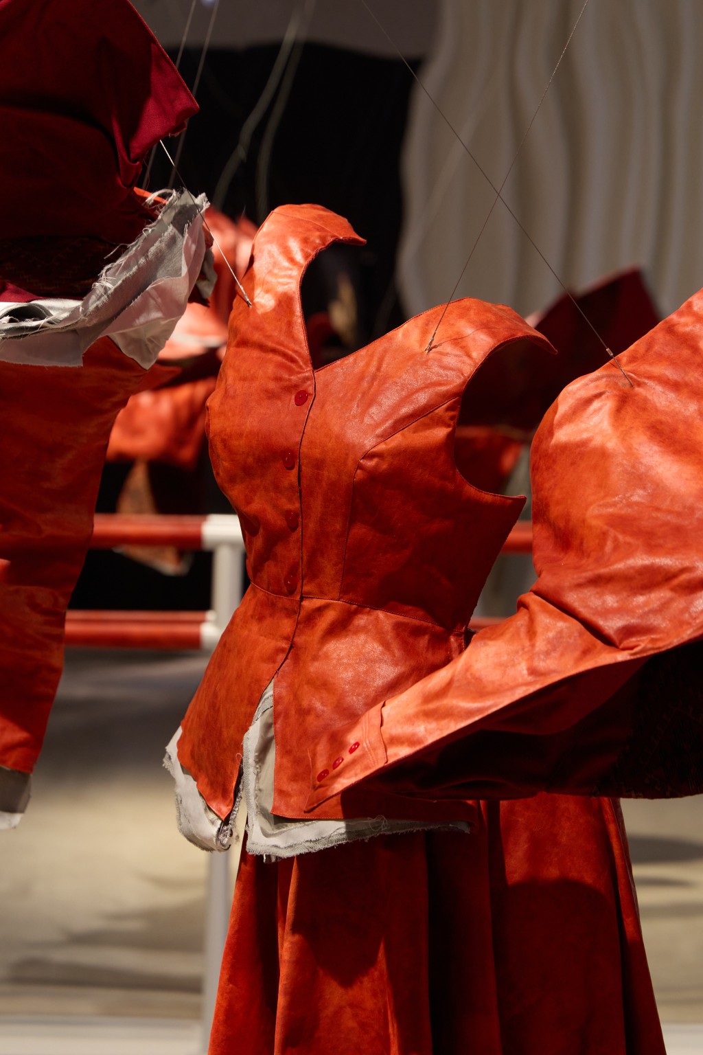  Exhibition view: Threading Inwards, CHAT (Centre for Heritage, Arts and Textile), Hong Kong, 2026. 