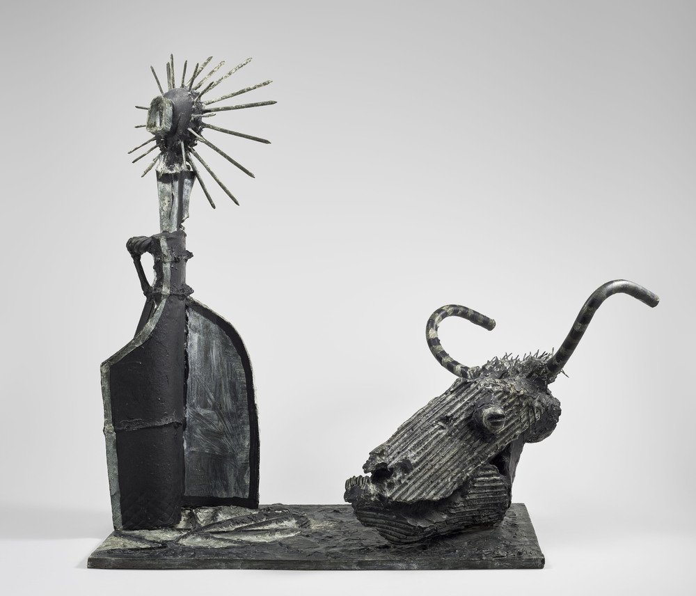 Goat Skull, Bottle and Candle (1951–1953)