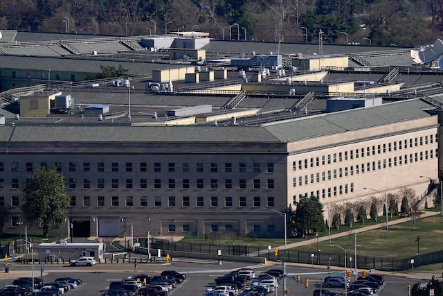 A general view of the Pentagon in Washington, D.C., U.S., March 21, 2025. REUTERS/Kent Nishimura/File Photo