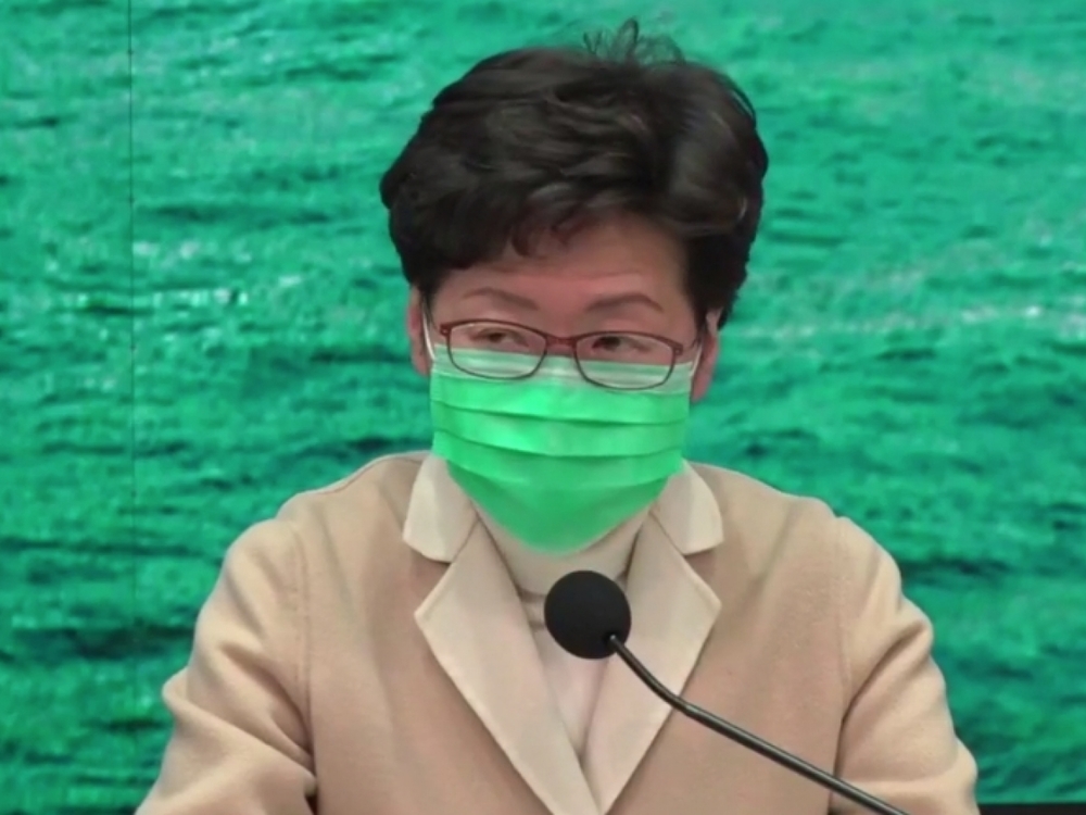 Come home soon, Carrie Lam tells residents visiting the mainland. Come home soon, Carrie Lam tells residents visiting the mainland.