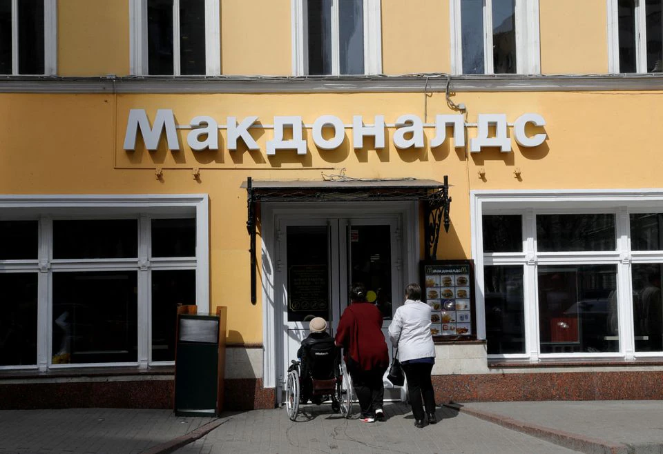 People enter a McDonald's restaurant in Moscow, Russia. (Reuters) People enter a McDonald's restaurant in Moscow, Russia. (Reuters)