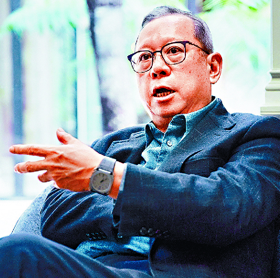 Peter Lam and Fred Ma, right. SING TAO Peter Lam and Fred Ma, right. SING TAO