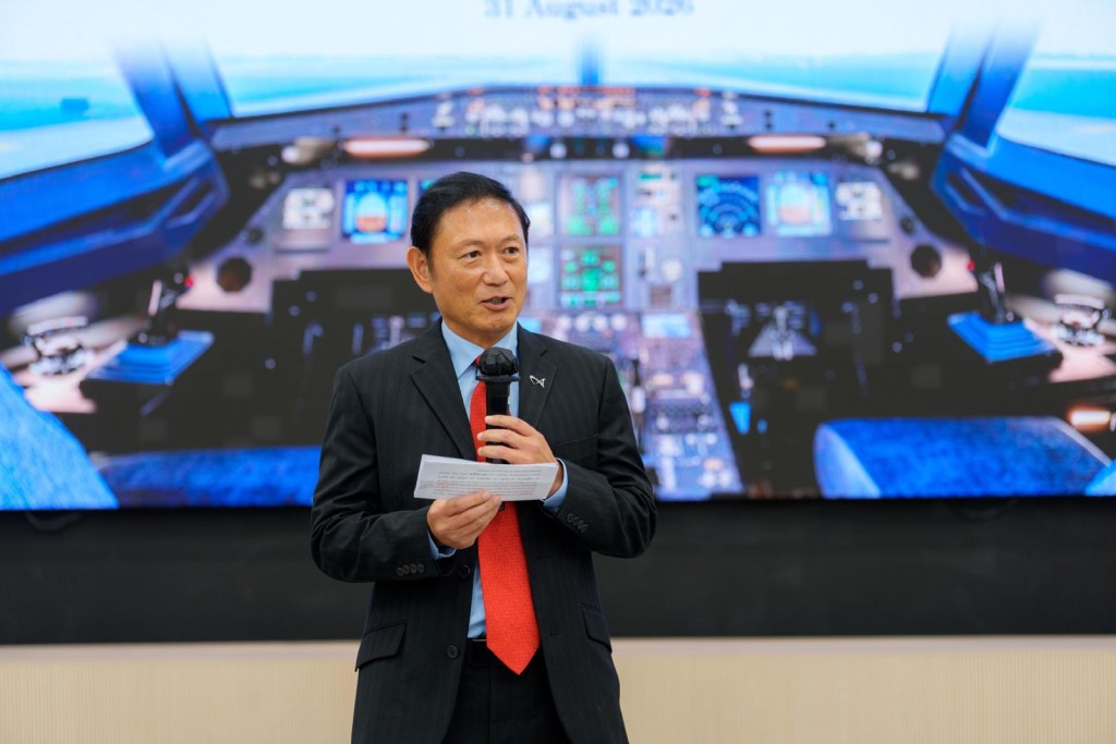 Jack Ip Yun-hung, director of the academy’s Flight Training and Aeronautical Engineering Training Centre and Hong Kong’s first Chinese airline captain, praised the cadets’ performance.