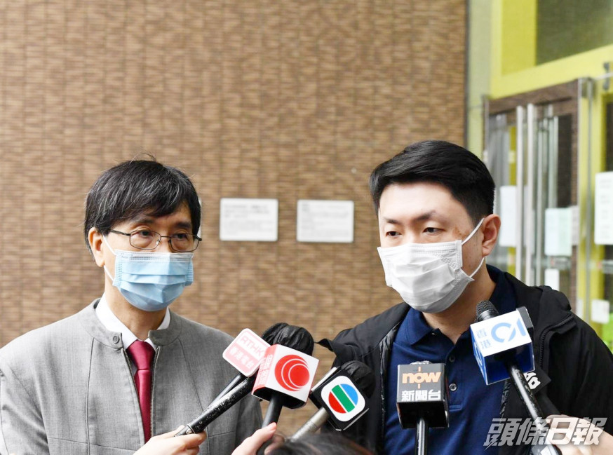 Yuen Kwok-yung (left) and Ivan Hung Fan Ngai (right). Yuen Kwok-yung (left) and Ivan Hung Fan Ngai (right).