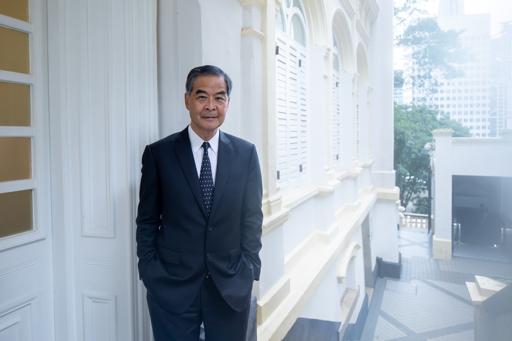 Leung Chun-yingBLOOMBERG Leung Chun-yingBLOOMBERG