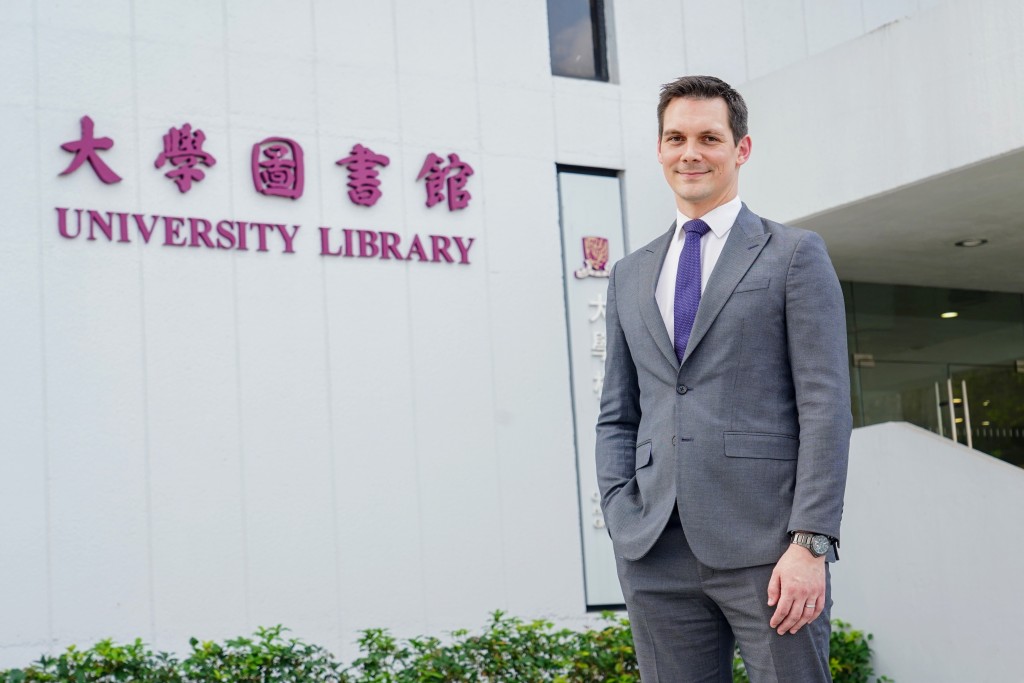 Benjamin Meunier, university librarian at CUHK