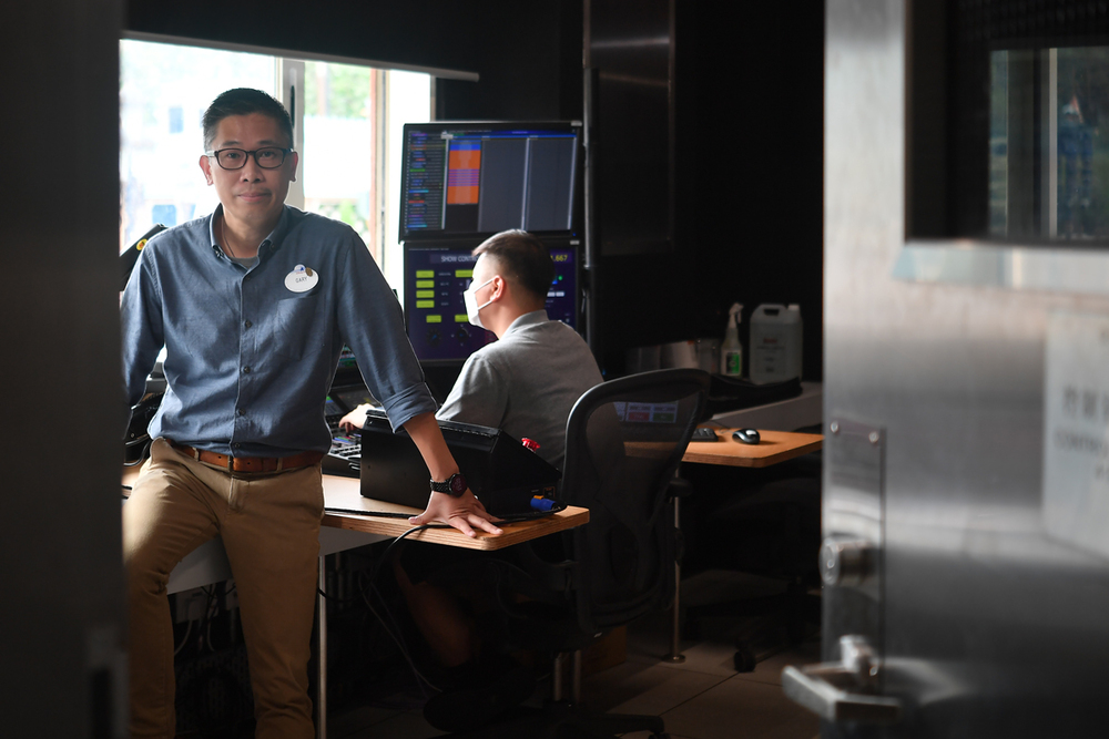 Gary Yiu, HKDL’s Supervising Technical Manager – Operations