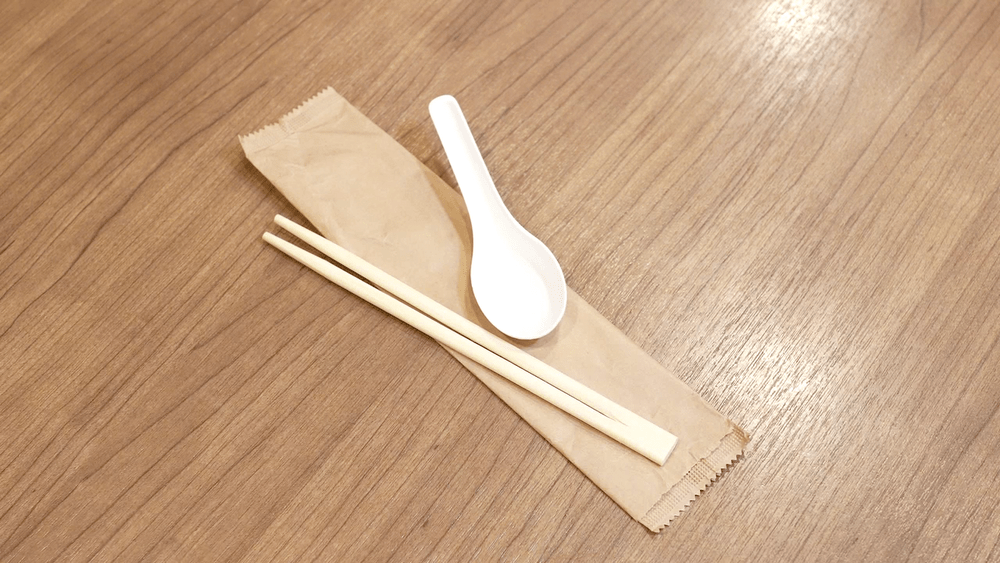 Tam Jai switched to eco-friendly tableware last October. Tam Jai switched to eco-friendly tableware last October.