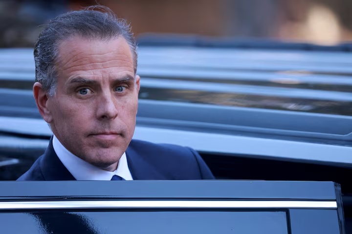 Hunter Biden, son of U.S. President Joe Biden, leaves federal court in Los Angeles, California, U.S. September 5, 2024. REUTERS/David Swanson/File Photo