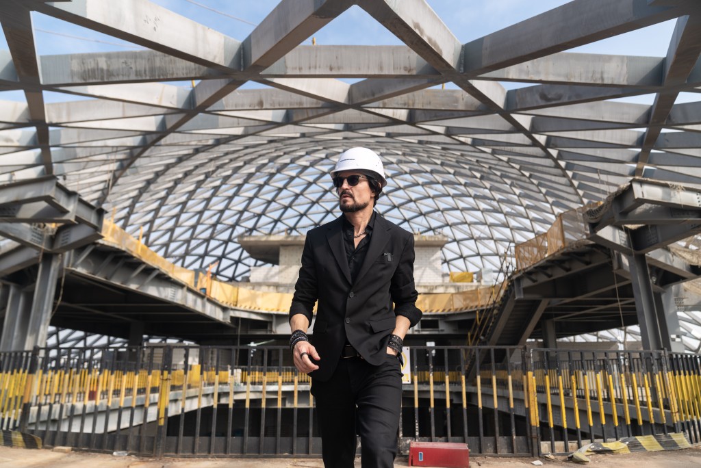 Ole Scheeren at Shenzhen Wave, the new headquarters for ZTE.