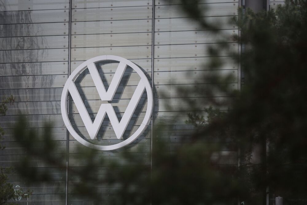 The VW Logo is pictured during misty weather at the headquarters of German carmaker Volkswagen (VW) in WolfsburgVolkswagen (VW) in Wolfsburg, central Germany, on March 11, 2025. (Photo by Ronny HARTMANN / AFP) The VW Logo is pictured during misty weather at the headquarters of German carmaker Volkswagen (VW) in WolfsburgVolkswagen (VW) in Wolfsburg, central Germany, on March 11, 2025. (Photo by Ronny HARTMANN / AFP)