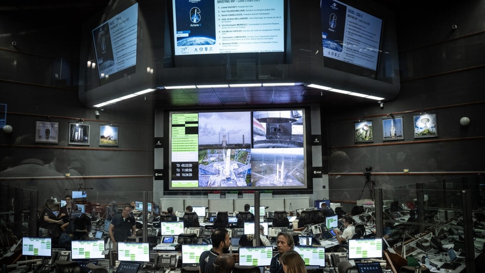 The Ariane 6 rocket launch on March 3 had to be delayed last-minute due to a dysfunctional valve © JULIEN DE ROSA / AFP/File The Ariane 6 rocket launch on March 3 had to be delayed last-minute due to a dysfunctional valve © JULIEN DE ROSA / AFP/File