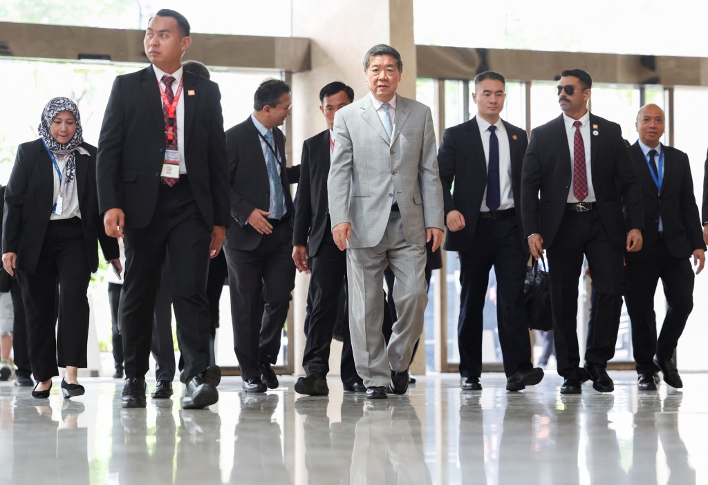 Chinese Vice Premier He Lifeng arrives for trade talks between the United States and China, in Kuala Lumpur, Malaysia October 25, 2025. (Reuters)