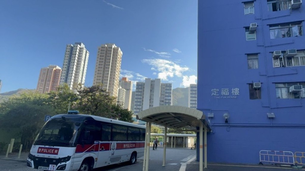 The scene is Ting Fook House in On Ting Ting Tsuen, Tuen Mun.