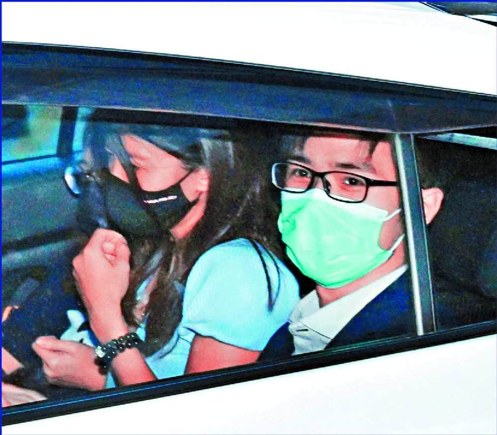 Among those acquitted after the 81-day trial are, from left, Cheung Ming-yu, Yim Man-him and Christian Lee. SING TAO Among those acquitted after the 81-day trial are, from left, Cheung Ming-yu, Yim Man-him and Christian Lee. SING TAO