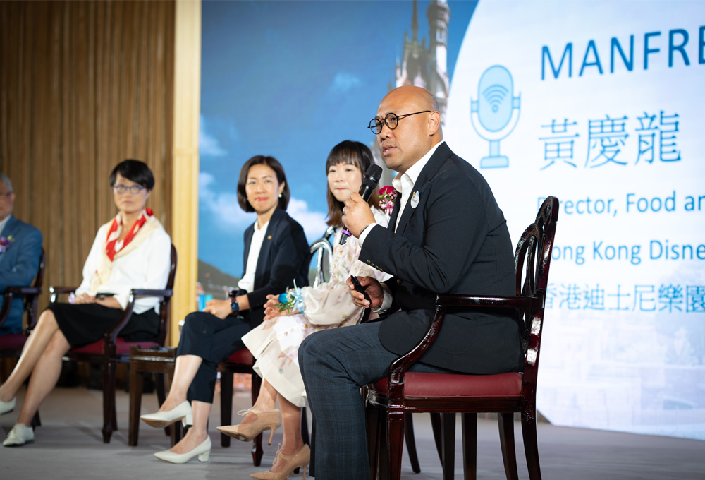 Manfred Wong, director of F&B at HKDL.