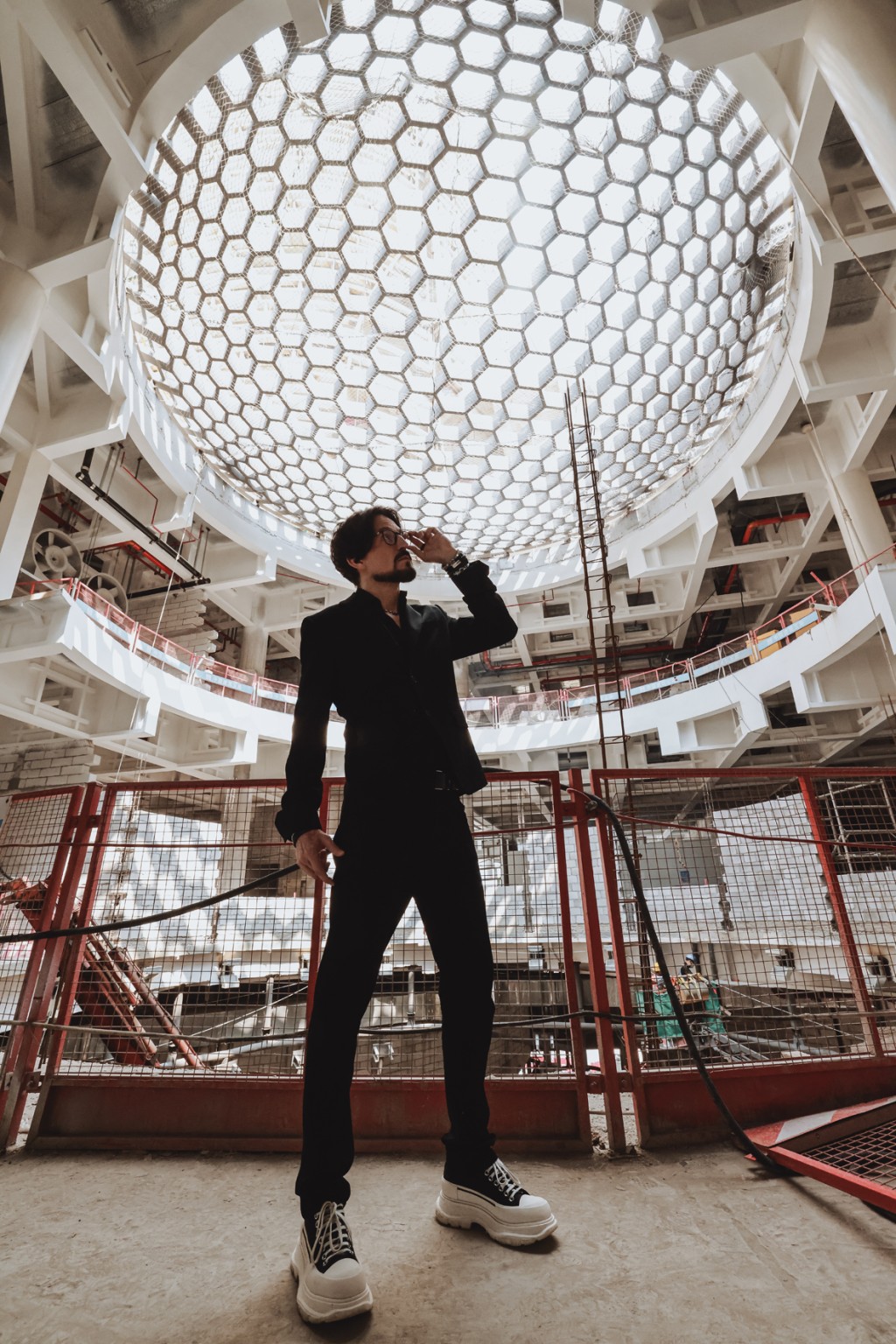 The project is designed by German architect Ole Scheeren.