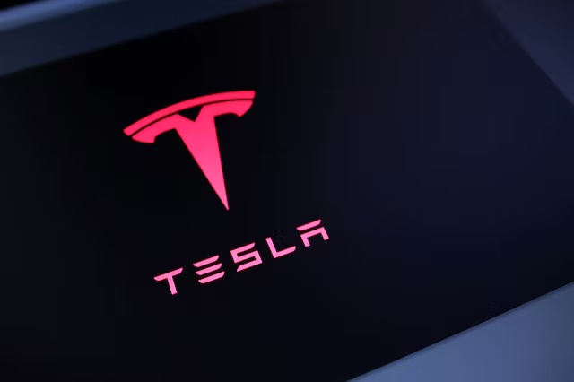 Tesla logo is seen in this illustration taken July 23, 2025. REUTERS/Dado Ruvic/Illustration/File Photo