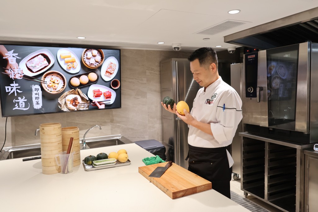 Global creative director Chef Cheung Yat Sing said the space is designed for both product development and chef training.