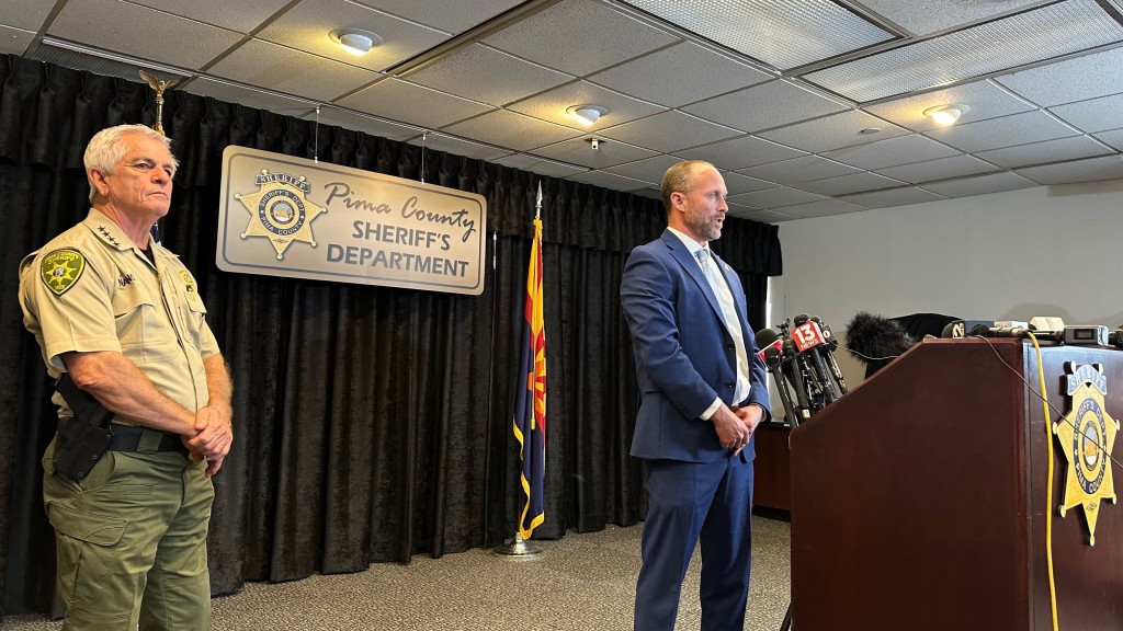 Pima County Police held a press conference regarding Savannah Guthrie's missing. AP