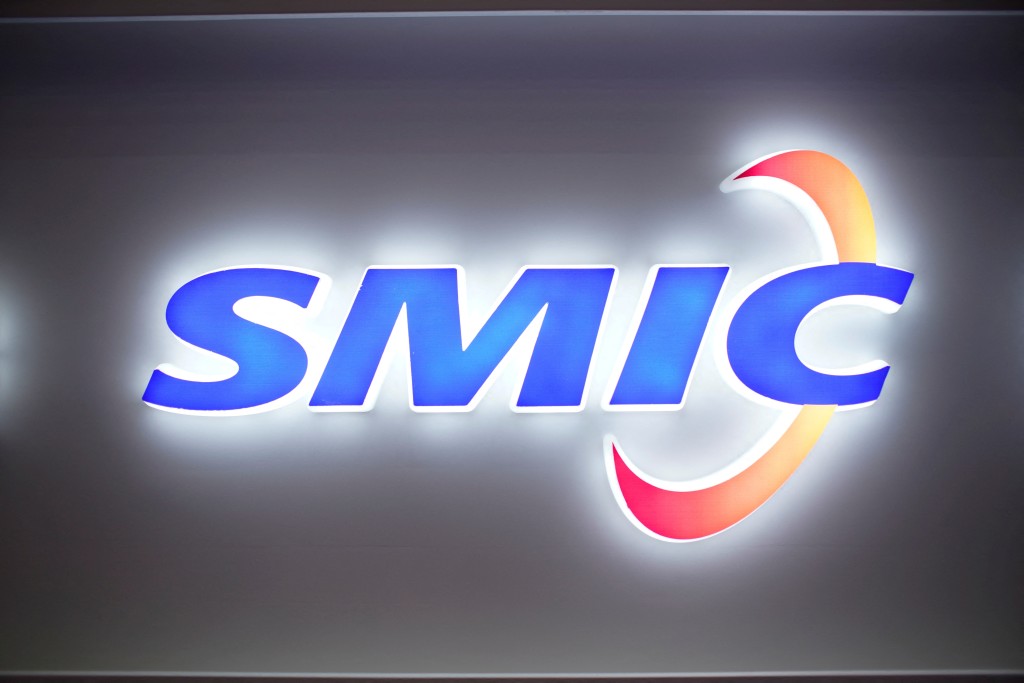  A logo of Semiconductor Manufacturing International Corporation (SMIC) is seen at China International Semiconductor Expo (IC China 2020) in Shanghai, China October 14, 2020. REUTERS/Aly Song
