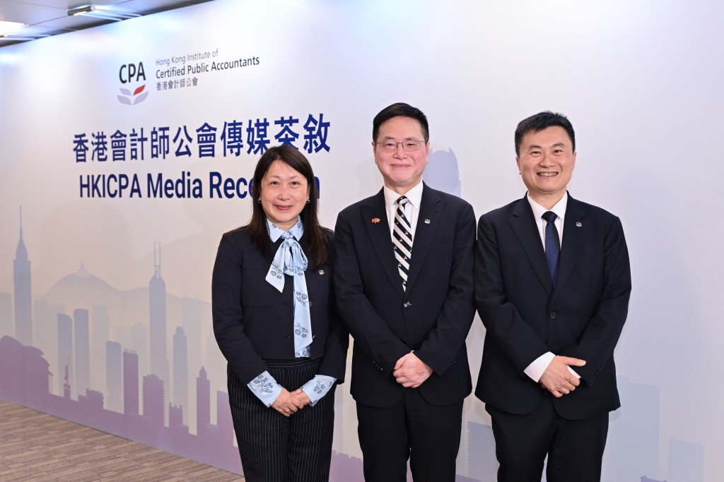From left: Jasmine Lee Shun-yi, Stephen Law Cheuk-kin, Arthur Lee-kin