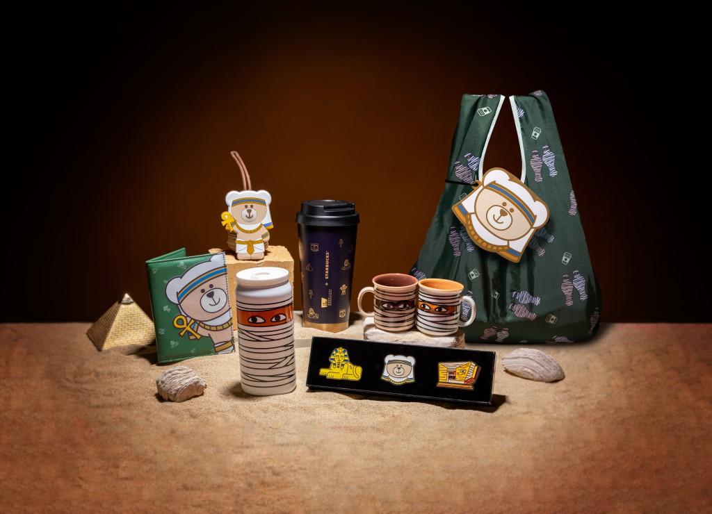  Starbucks has transformed ancient Egyptian culture into a curated collection of stylish merchandise. Drawing inspiration from iconic symbols of ancient Egypt, the collection of themed demi sets, tumblers, luggage tags, and passport holders brings the richness of ancient history into everyday life and will be available at all Starbucks stores in Hong Kong and Macau, with selected items available toward the end of February.