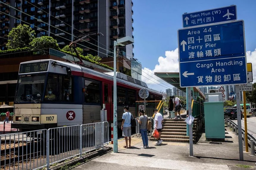 A street sign in Hong Kong that was manually designed and handmade by prison inmates between the 1970s and 1990s. (AFP) A street sign in Hong Kong that was manually designed and handmade by prison inmates between the 1970s and 1990s. (AFP)