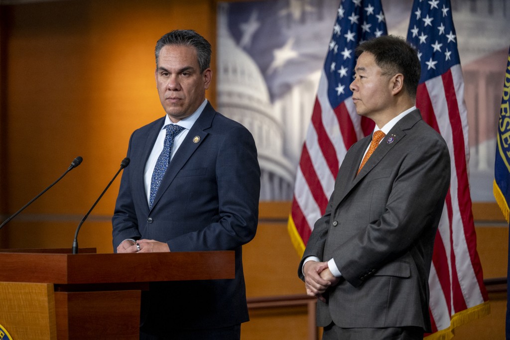 Photo by DANIEL HEUER / AFP  House Democratic Caucus Chair Rep.