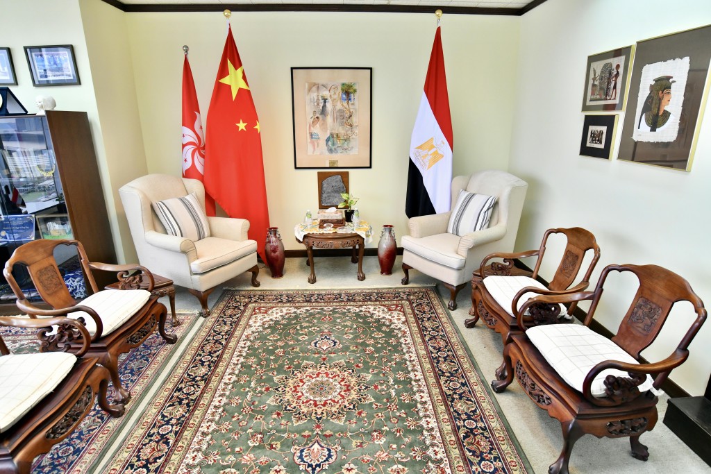 A wide presence of cultural sense in the Egyptian Consulate in Hong Kong