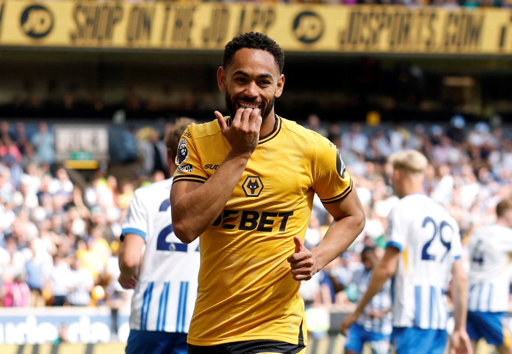 Matheus Cunha reacts after missing a chance to score. (File Photo)