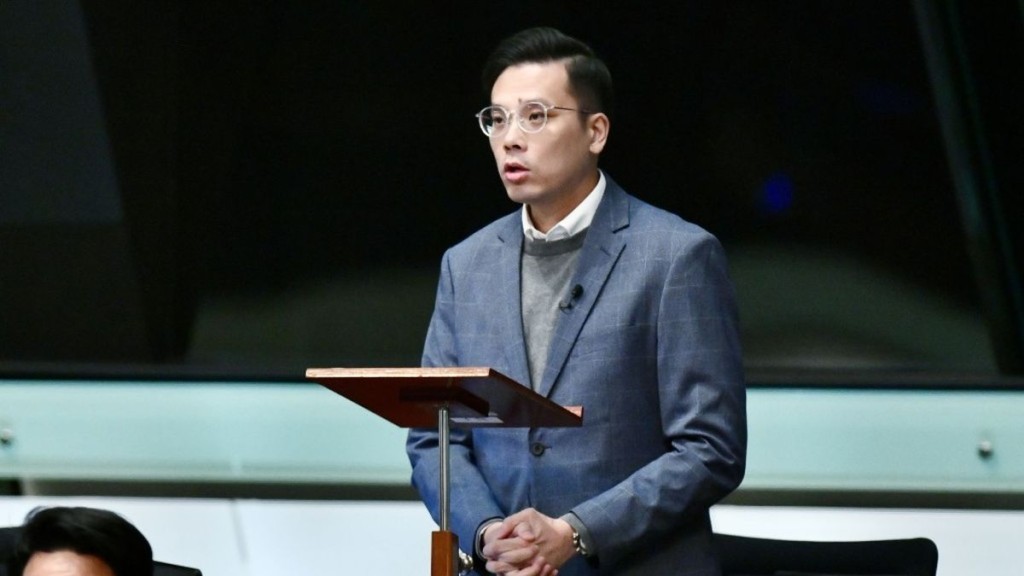 Legislative Council member for Kowloon West, Scott Leung Man-kwong