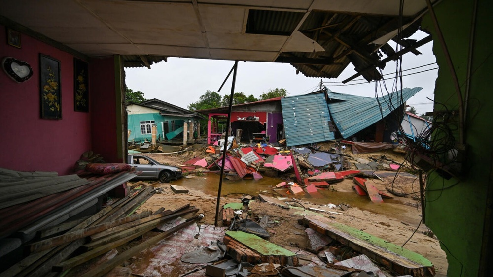 The floods have also caused widespread damage in northern Malaysia © MOHD RASFAN / AFP The floods have also caused widespread damage in northern Malaysia © MOHD RASFAN / AFP
