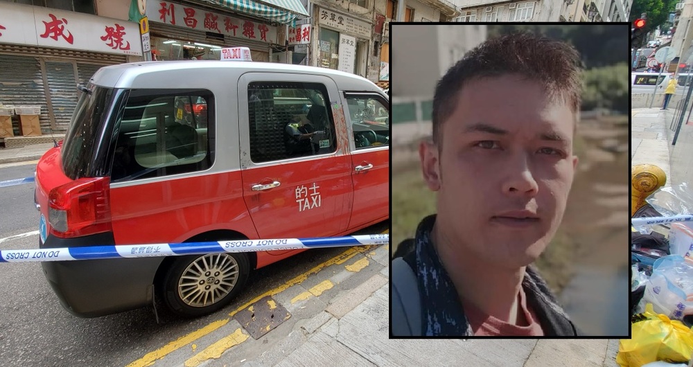 A taxi driver who was hit with a hard object by a westerner died after he was sent to hospital.