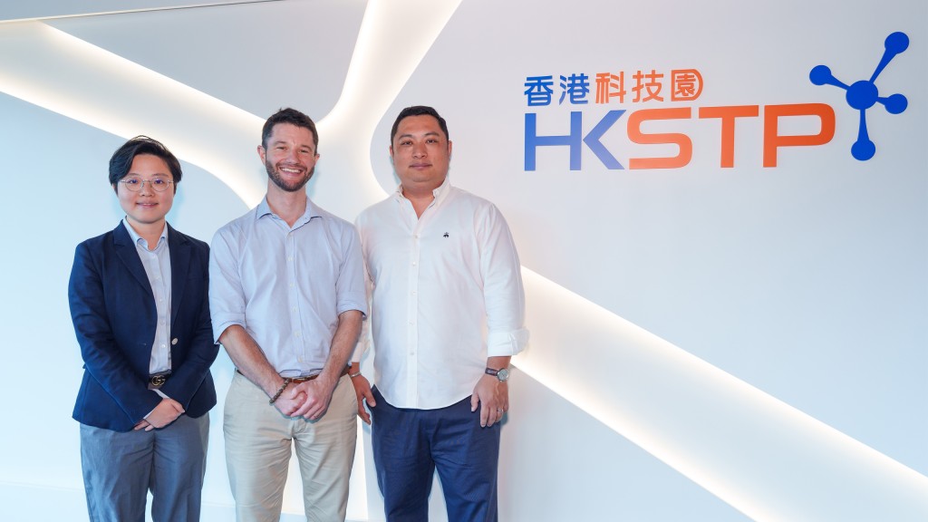 Etienne Fayette of Dragages Hong Kong (middle) on partnering with Jackie Wong of CHAIN (left) for a rail-site ‘single source of truth’ and with Michael Ren of CSC ROBO (right) to automate high-volume tunnel drilling.