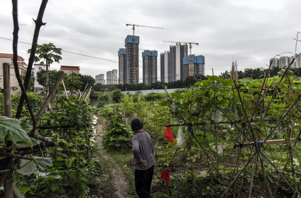 A Country Garden development in Foshan, China. A Country Garden development in Foshan, China.