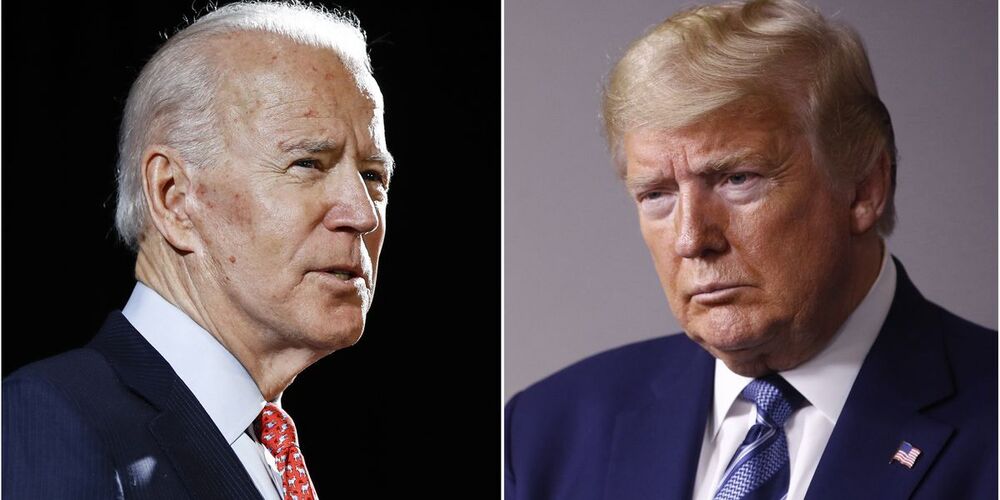 President Donald Trump and his Democratic challenger Joe Biden, go head-to-head in the US state of Ohio on Tuesday US time. President Donald Trump and his Democratic challenger Joe Biden, go head-to-head in the US state of Ohio on Tuesday US time.