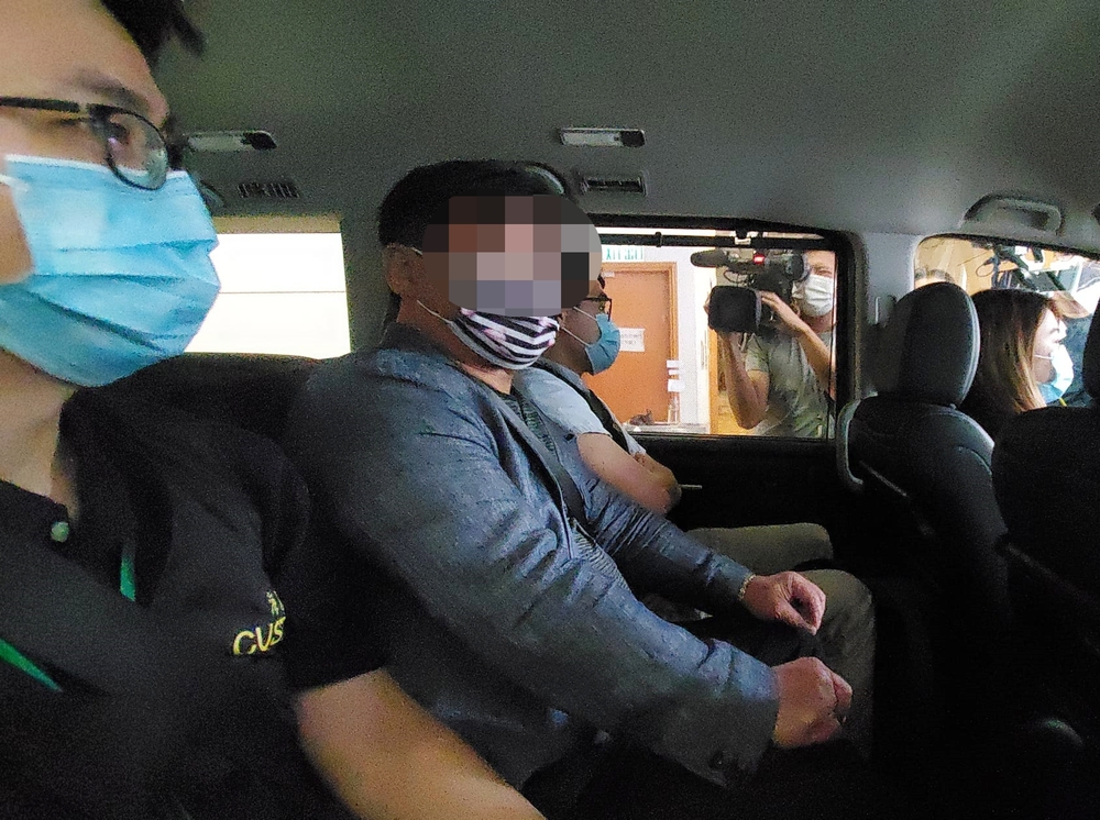 The 63-year-old male director of Bonjour Holdings was arrested today. The 63-year-old male director of Bonjour Holdings was arrested today.