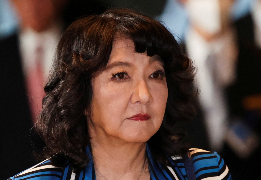 Japan's newly-appointed Finance Minister Satsuki Katayama arrives at the prime minister's official residence in Tokyo, Japan October 21, 2025. REUTERS/Kim Kyung-Hoon