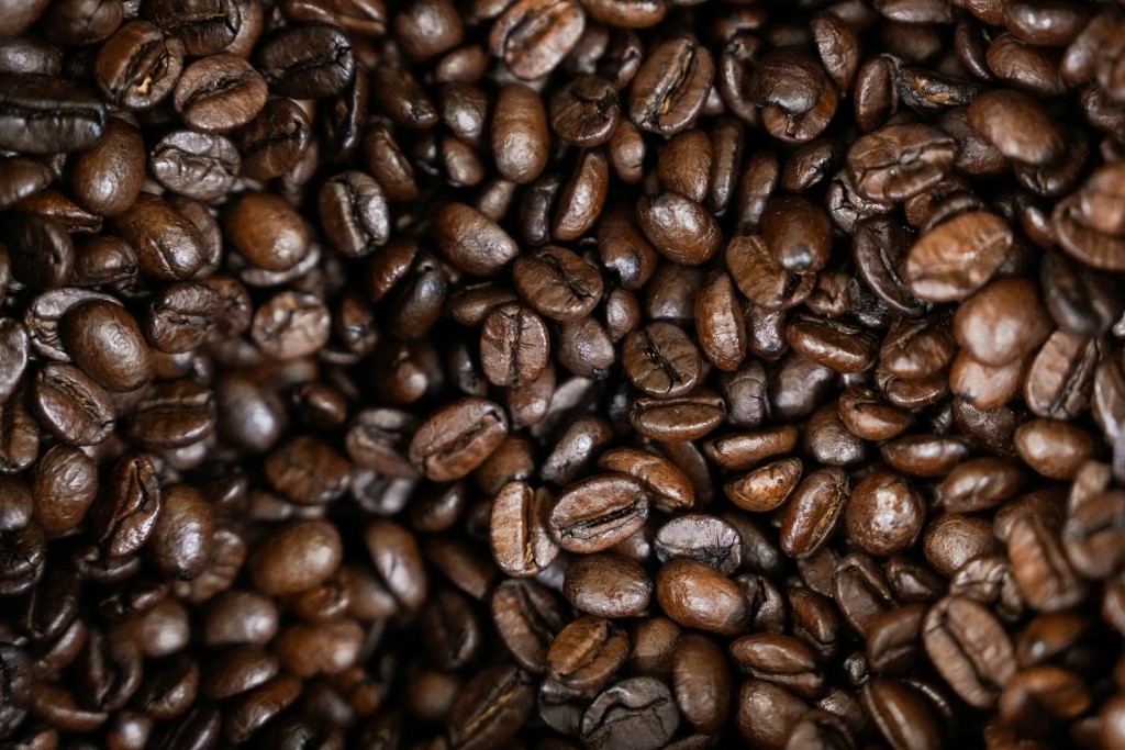 Brazilian coffee beans are displayed for sale at Porto Rico Importing Co. coffee seller, in New York City, U.S., July 15, 2025. Picture provided by REUTERS.