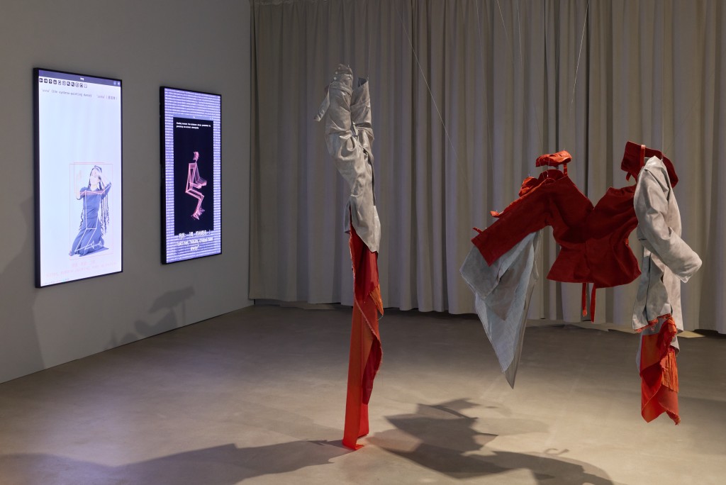  Exhibition view: Threading Inwards, CHAT (Centre for Heritage, Arts and Textile), Hong Kong, 2026. 
