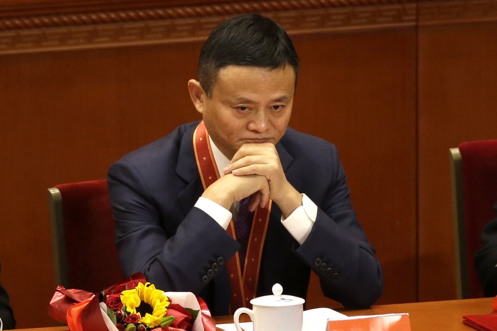 Jack Ma Yun, founder of Alibaba Group, at a conference to commemorate the 40th anniversary of China's Reform and Opening Up policy at the Great Hall of the People in Beijing, Tuesday, December. 18, 2018. Ma hasn't been seen since he angered regulators with an October 2020 speech. Jack Ma Yun, founder of Alibaba Group, at a conference to commemorate the 40th anniversary of China's Reform and Opening Up policy at the Great Hall of the People in Beijing, Tuesday, December. 18, 2018. Ma hasn't been seen since he angered regulators with an October 2020 speech.