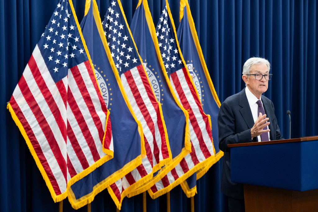 Photo by SAUL LOEB / AFP US Federal Reserve Chair Jerome Powell speaks during a press conference at the Federal Reserve Board Building in Washington, DC, on January 28, 2026.